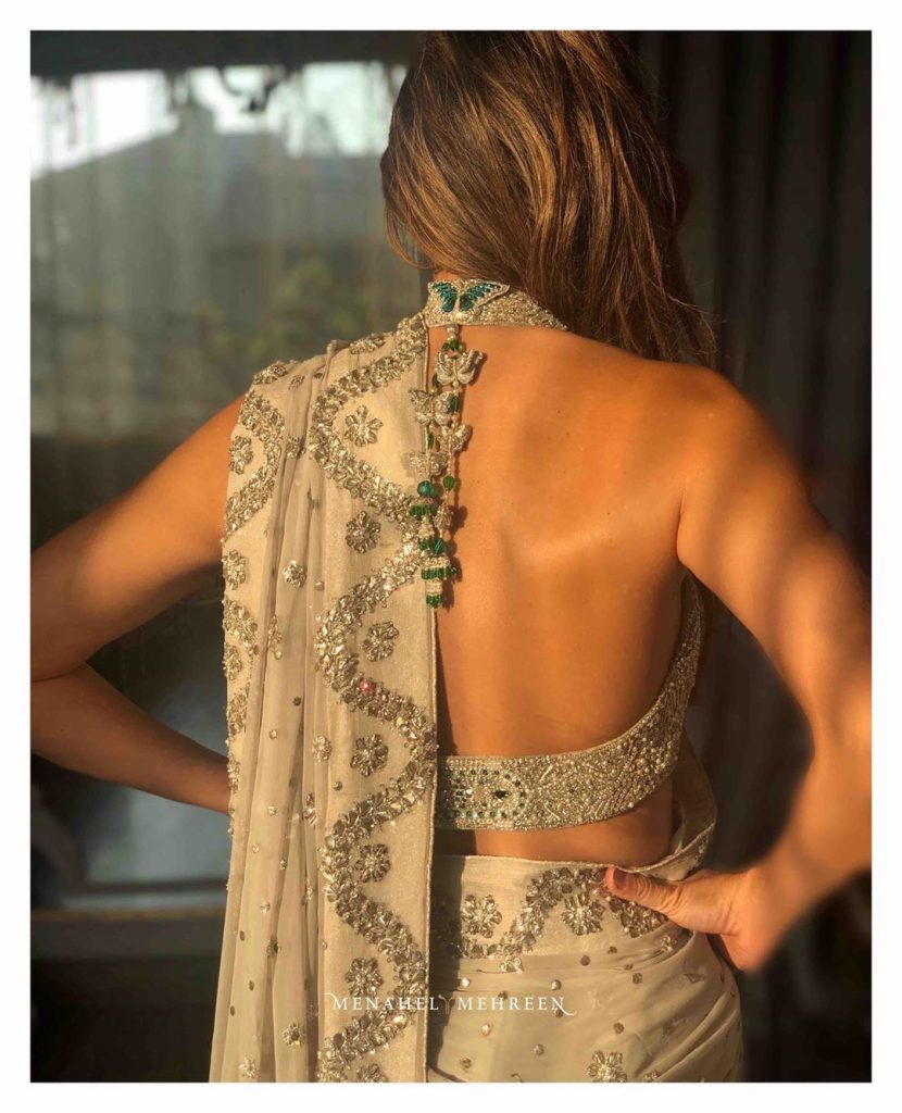 Sexy Backless Blouses Designs For Brides & Bridesmaids - Sonu